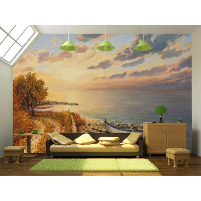 Wall26 - Old Jetty - Canvas Art Wall Decor - 100x144 inches   113200451748